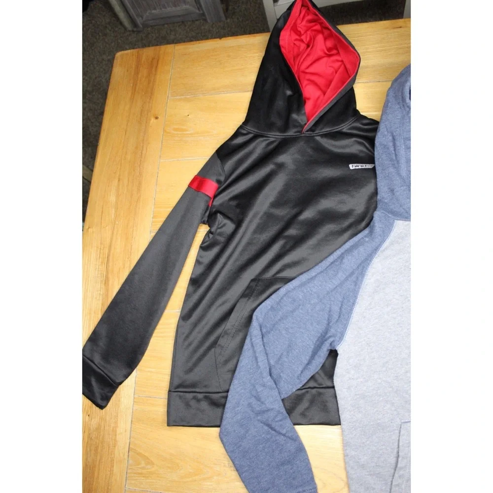 Boys (3) Piece Hoodie Lot 10-12 Preowned